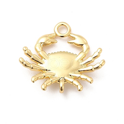 Rack Plating Brass Pendants KK-K270-30G-1