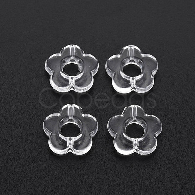 Transparent Acrylic Beads X-TACR-T003-17B-01-1
