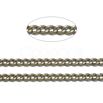 Brass Twisted Chains CHC-S108-AB-NF-1