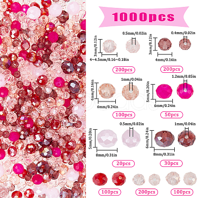 Electroplate & Baking Paint Imitation Jade Glass Beads EGLA-SC0001-27A-1