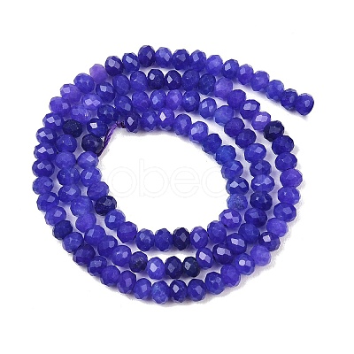 Dyed Natural Whie Jade Beads Strands GG-CBAF9EE-A33-3x4mm-1