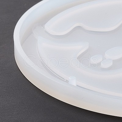DIY Ghost Pendant Silicone Statue Molds LS-DIY-E049-02-1