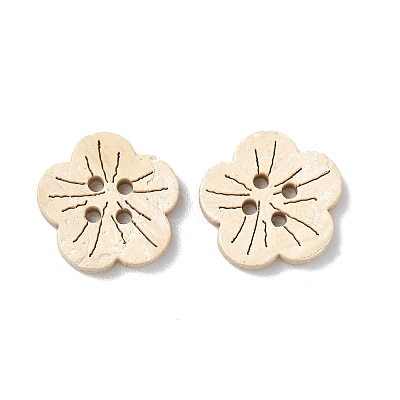 Art Buttons in Round Shape with 4-Hole for Kids NNA0YYR-1