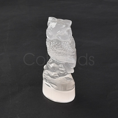 Natural Selenite Figurines DJEW-Q006-01G-1