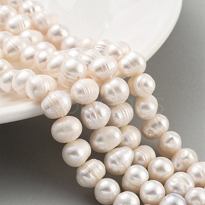 Natural Cultured Freshwater Pearl Beads Strands PEAR-C003-15C-1