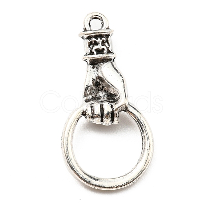 Plated Alloy Pendants X-PALLOY-D020-03AS-1
