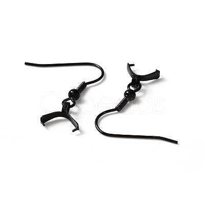 304 Stainless Steel Earring Hooks X-STAS-WH0035-14EB-1