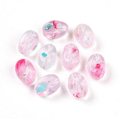 Transparent Acrylic Beads TACR-T028-38C-1