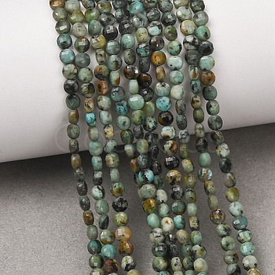 Natural African Turquoise(Jasper) Beads Strands GG-CBA9631-D12-01-1