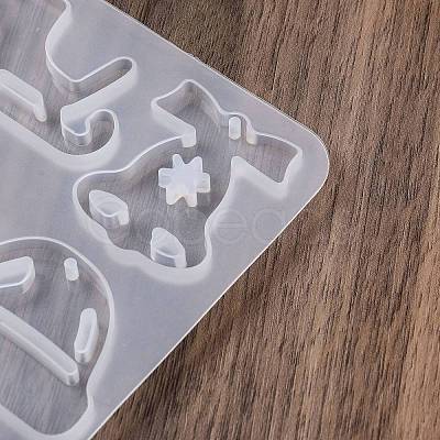 Christmas Pendants DIY Silicone Mold DIY-K073-19E-1