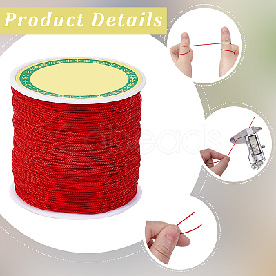 1 Roll Braided Nylon Cord NWIR-CY0001-02A-1