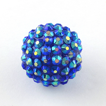 AB-Color Resin Rhinestone Beads RESI-S315-18x20-17-1