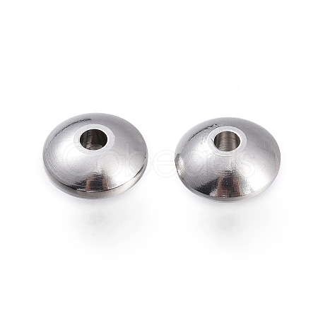 Non-Tarnish 202 Stainless Steel Spacer Beads X-STAS-L232-070C-P-1