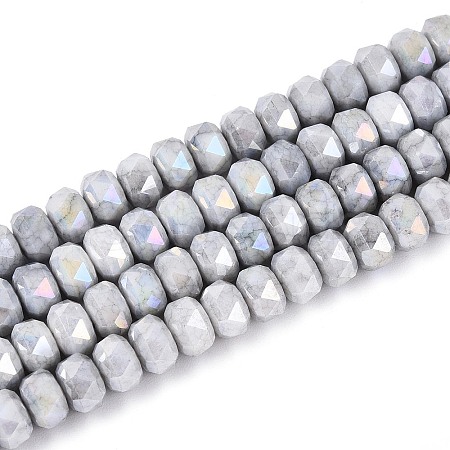 Anti-Tarnish Electroplate Glass Beads Strands GLAA-T025-6mm-11A-1