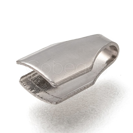 Tarnish Resistant 304 Stainless Steel Clamp Cord Ends STAS-P263-03B-P-1