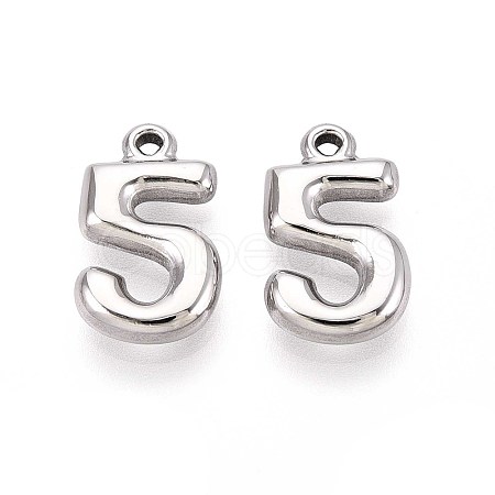 304 Stainless Steel Pendants STAS-N109-261F-P-1