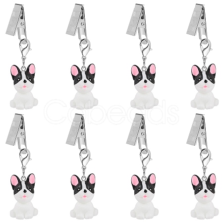 8Pcs Dog Resin Tablecloth Weights HJEW-SW00128-04-1