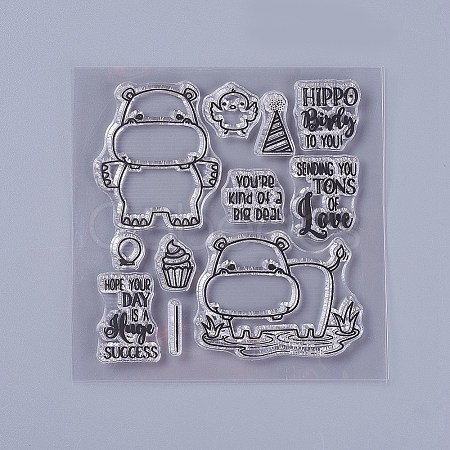 Silicone Stamps LS-DIY-F029-A07-1