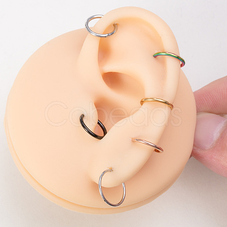 316L Surgical Stainless Steel Cartilage Earrings WGCE3BC-02-1