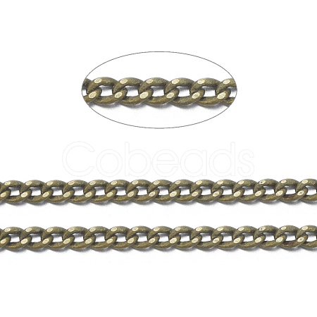 Brass Twisted Chains CHC-S108-AB-NF-1