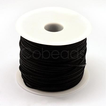 Nylon Satin Rattail Cords NWIR-R025-1.5mm-900-1