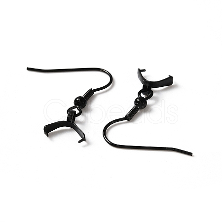 304 Stainless Steel Earring Hooks X-STAS-WH0035-14EB-1