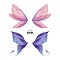 Body Art Tattoos, Temporary Tattoos Paper Stickers, Butterfly, Colorful, 12x10.5cm