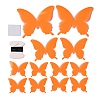 3D Plastic Luminous Wall Stickers DIY-F077-05C-1