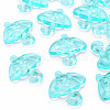 Transparent Acrylic Pendants TACR-T024-01B-946-1