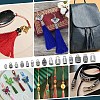 90Pcs 15 Styles Alloy Cord Ends FIND-PH0026-30-5
