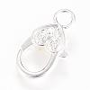 Alloy Lobster Claw Clasps KK-S304-02-1