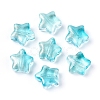 Electroplate Glass Beads X-EGLA-E059-G-3