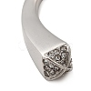 Crystal Rhinestone Simple Thin Open Cuff Bangle LS-BJEW-F443-01P-3