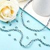 Electroplate Glass Beads Strands EGLA-J013-4x6mm-H03-4