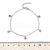 304 Stainless Steel Rhinestone Bracelets BJEW-Q038-10P-5