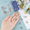 30Pcs Alloy Pendants PALLOY-SC0004-24-3