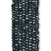 Electroplate Glass Beads Strands EGLA-A044-P3mm-B12-2