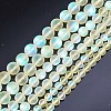 Synthetic Moonstone Beads Strands G-SZ0001-81A-1