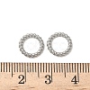304 Stainless Steel Twisted Ring Linking Rings STAS-L300-005C-P-2