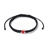 Nylon Thread Braided Bead Adjustable Bracelets BJEW-JB09768-01-1