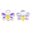 Transparent Acrylic Enamel Beads LS-TACR-N012-007C-1