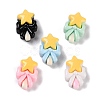 Opaque Resin Cabochons RESI-K027-33G-2
