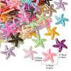 ABS Plastic Imitation Pearl Cabochons OACR-YW0001-77-3
