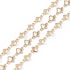 Brass Heart Link Chains CHC-P009-01G-1