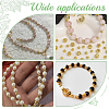 60Pcs 3 Styles Brass Hollow Spacer Beads KK-PH0010-39-6