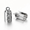 Tarnish Resistant 303 Stainless Steel Cord Ends STAS-O083-06-1