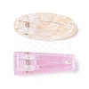 Cellulose Acetate(Resin) and Plasic Alligator Hair Clips X-PHAR-C008-01B-3