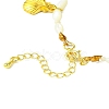 Natural White Shell Beads Bracelets BJEW-FS00013-5