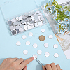250Pcs Acrylic Self Adhesive Mirror Wall Stickers AJEW-SP0001-21A-3
