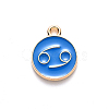 Alloy Enamel Pendants ENAM-S124-01A-02D-2